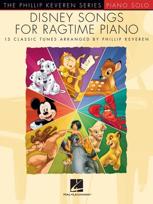 cover image of Disney Songs for Ragtime Piano